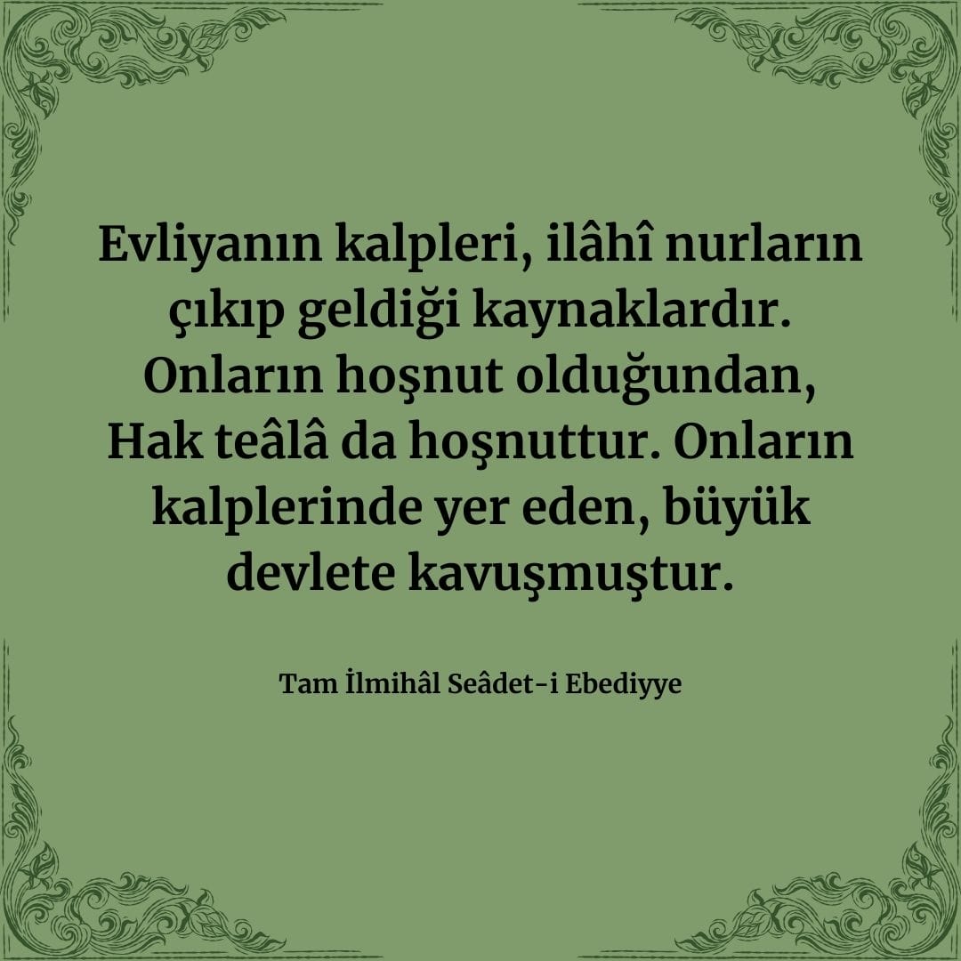 Tam İlmihâl Seâdet-i Ebediyye (3)